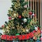 Artificial Glitter Berry Stems, 10 Pack Glitter Berries for Christmas Glitter Sticks, 18.9 in. Spray Picks for Christmas Tree Wreath Holiday Home Xmas DIY Crafts Decor (Gold)